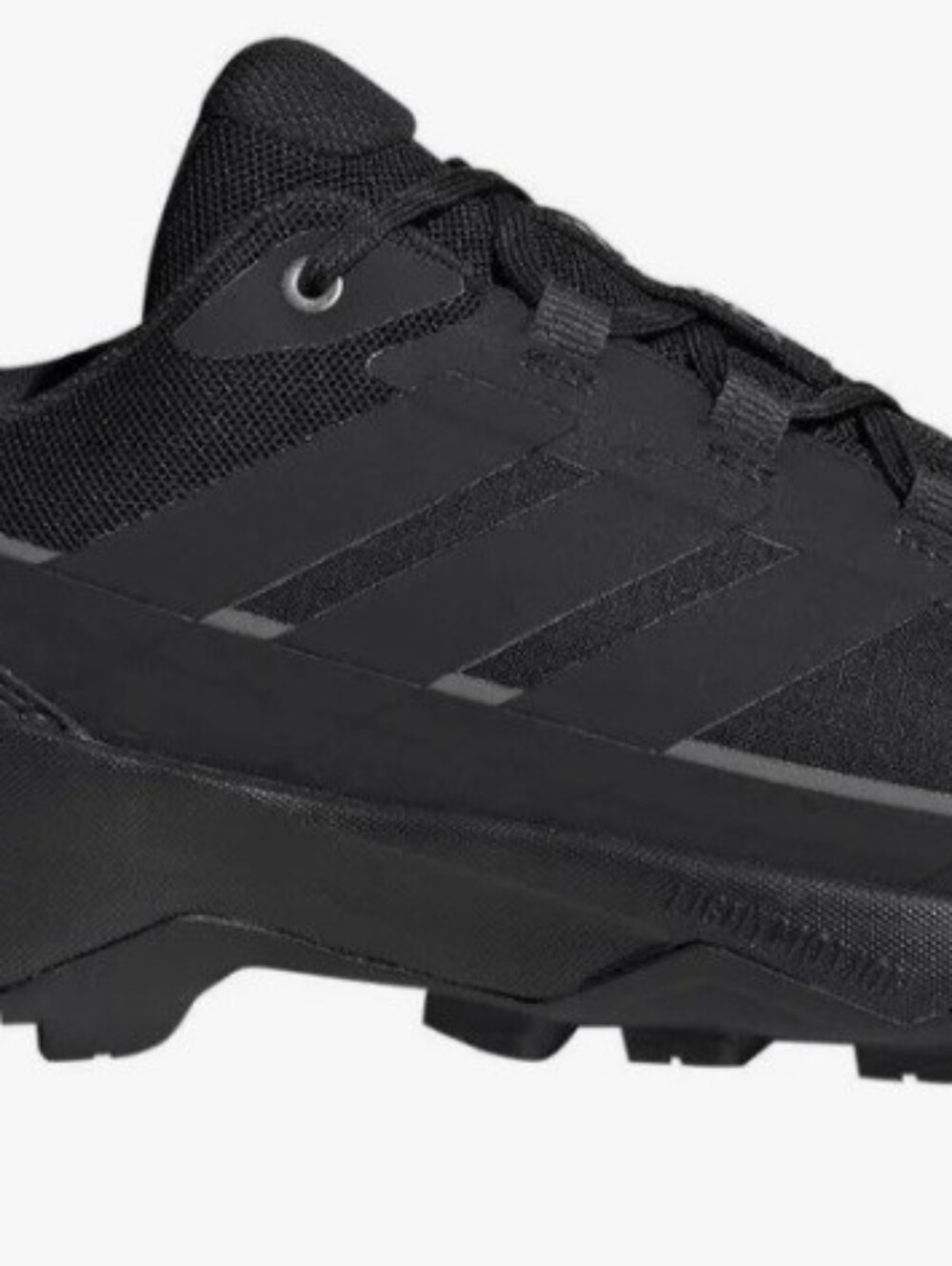 Men's Black Trail Sneakers ADIDAS - All Black Athletic Shoes - Picture 8 of 11
